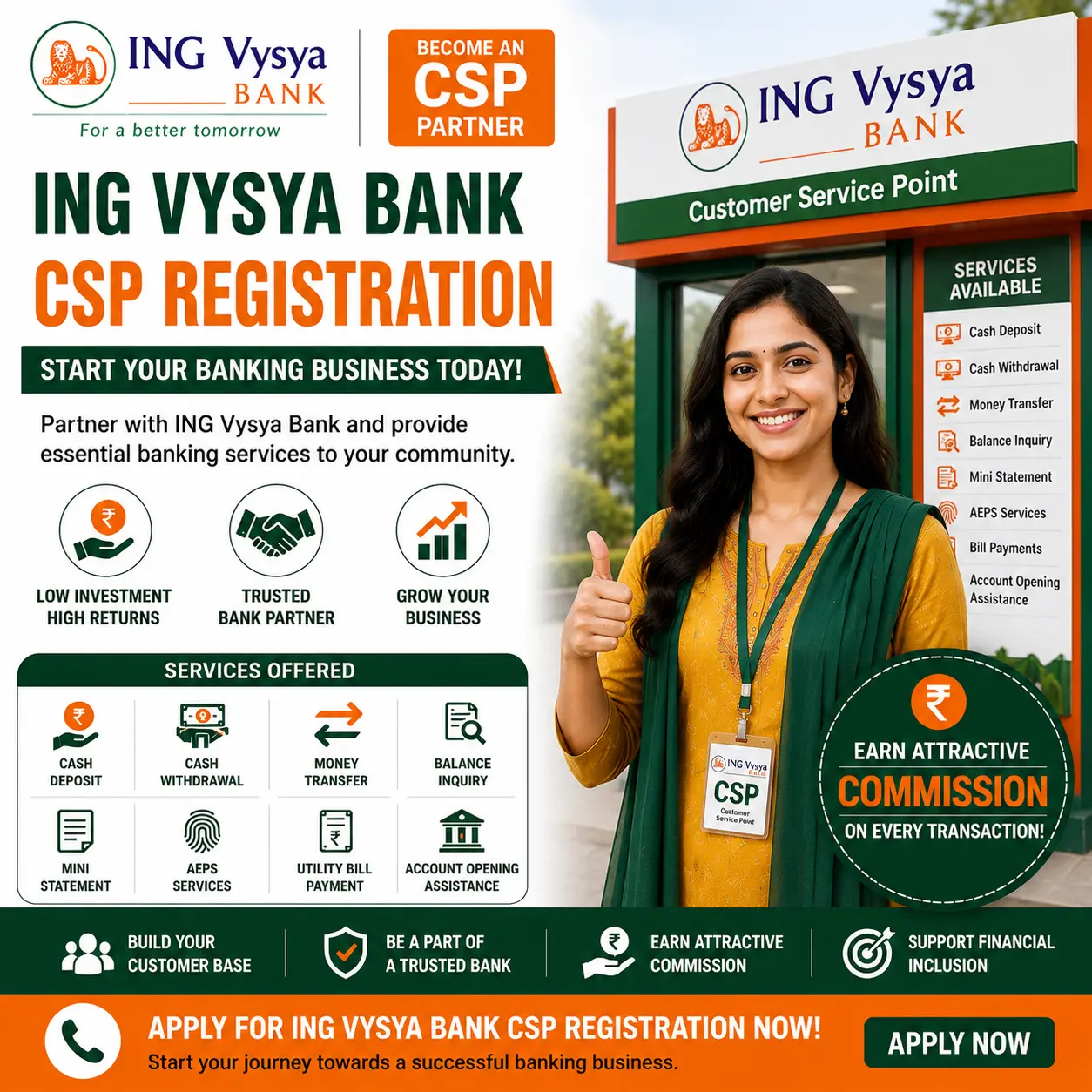 indusland bank csp